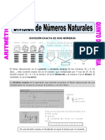 División de Números Naturales para Quinto de Primaria