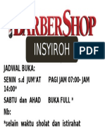 @@@@jadwal Buka Barber Shop 1