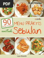 90 Resep Masakan Menu Praktis Untuk Sebulan - Laras Kinanthi PDF