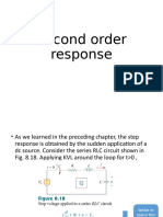 Second Order Response
