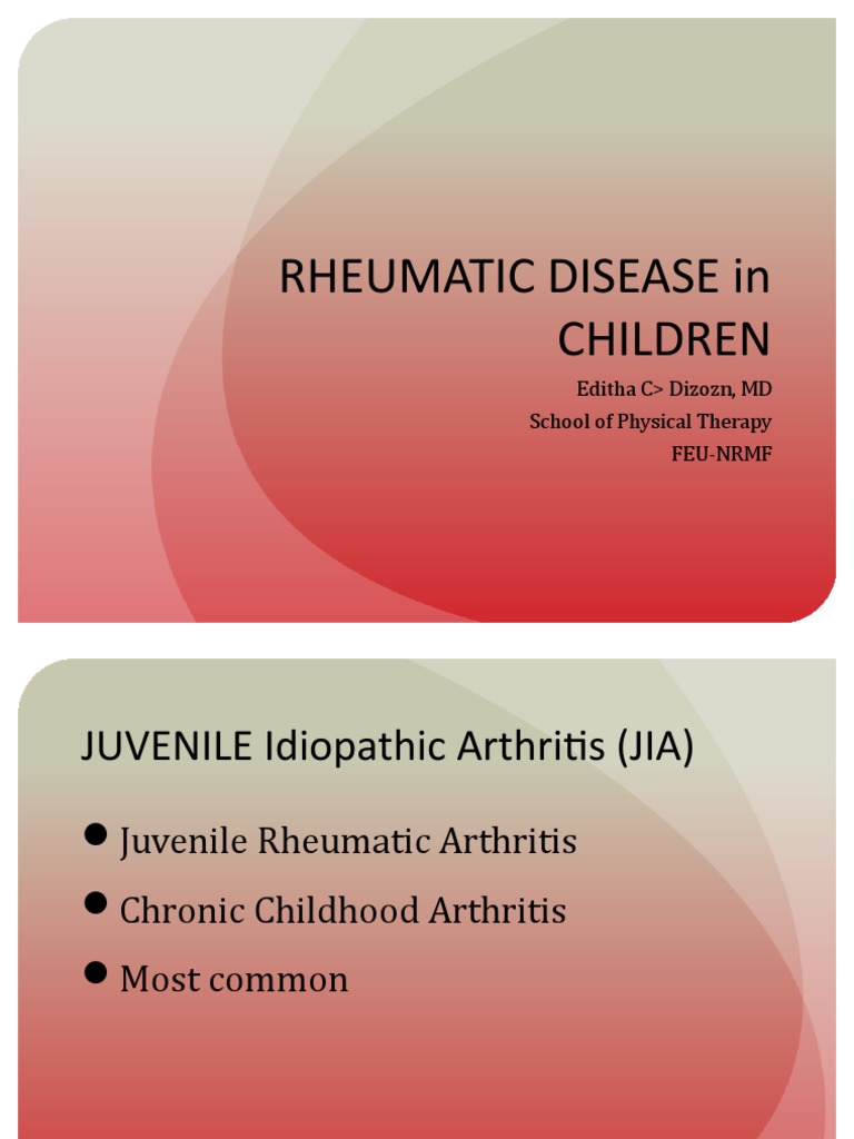 Understanding Juvenile Rheumatic Diseases | PDF