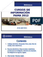 Recursos Informacion - PAMA