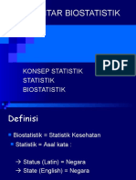 PENGANTAR BIOSTATISTIK