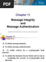 12 Message Integrity and Authentication