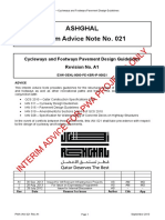 PWA IAN 021 Rev A1 - Cycleways and Footways Pavement Design Guidelines