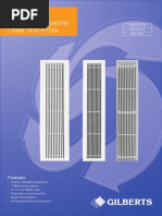Linear Bar Grilles Overview | PDF | Duct (Flow) | Pressure