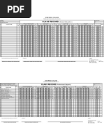 Class Record: Jose Maria College