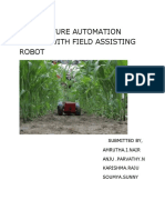 Agricultureautomation Systemwith Field Assistingrobot
