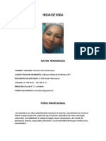 Hoja de Vida Marisela Canaria Bohorquez PDF