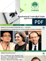 Randomized Controlled Trials and Poverty Alleviation: B D Nayak