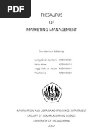 Download Thesaurus of Marketing Management by Anggi Hafiz Al Hakam SN45822746 doc pdf