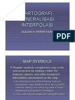 Kartografi, Generalisasi, Interpolasi PDF