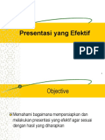 Presentasi Yang Effektif