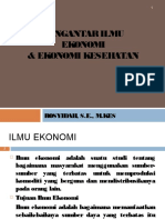 Ilmuekonomiekonomikesehatani 130425012006 Phpapp01