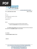 Bid Validity Extension Letter | PDF | Business