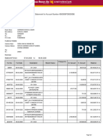 Account Statement For Account Number 4063008700000556: Branch Details