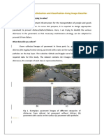 Pavement Distress Detection Using Image Classifier