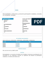 Base de Dictámenes: Municipalidades, Atribuciones, Promoción Participación Ciudadana, Consultas No Vinculantes, Concepto