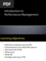 Performance Management