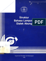 Struktur Bahasa Lampung Dialek Abung (1992) PDF