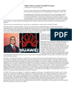 IB Project - Huawei