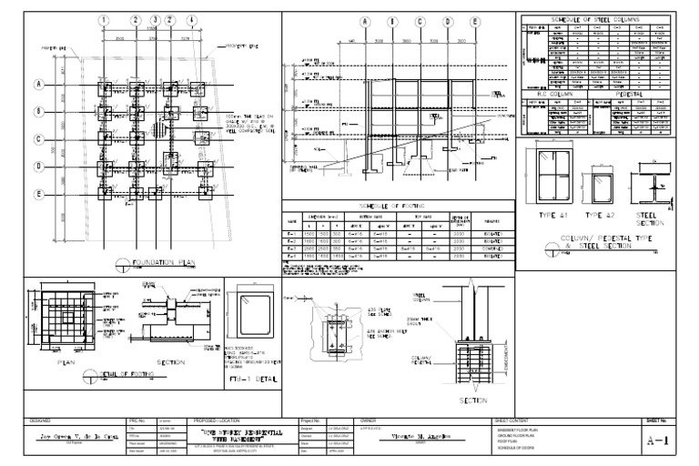 Sun Valley Residential Estate Plans | PDF | Buildings And Structures ...