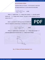 Combined Shear and Tension Failure