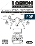 Mini Orion Drone Manual