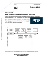 MC68LC302: Low Cost Integrated Multiprotocol Processor