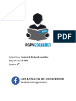 Unit 4 - Analysis and Design of Algorithms - WWW - Rgpvnotes.in