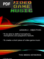 Game Music Toolbox: Composition Techniques | PDF | Musical