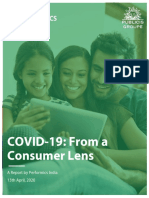 COVID-19 - From A Consumer Lens - by Performics India - 13th April 2020 PDF