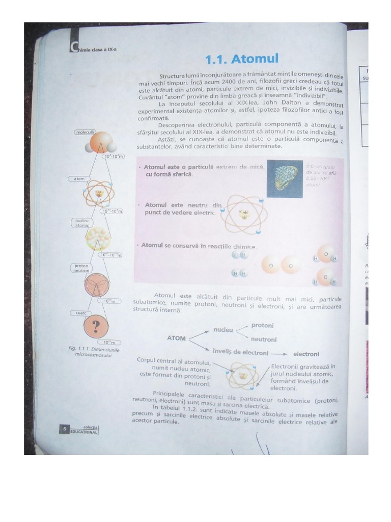chimie clasa 9