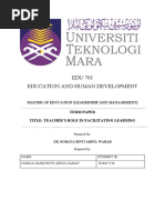 EDU 701 Term Paper Nabila Hanis 2018617236