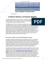 A Short History of Human Rights