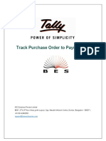 User Manual With FAQs - Track Purchase Order To Payment Cycle