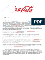 Istoric Coca Cola