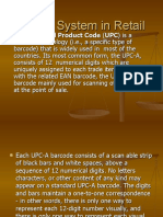 UPC Barcodes & RFID Identification in Retail Inventory Systems