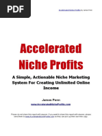 Accelerated Niche Profits