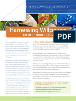 Willpower Factsheet PDF
