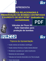 Soluções Relacionadas À Preservação de Bombas Centrífugas e Aumento de Seu"mtbf"
