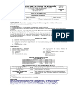 Estadística grado 3: Tablas de frecuencia y variables