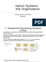 Information Systems Within The Organization