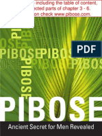 PIBOSE Ancient Secret For Men Revealed