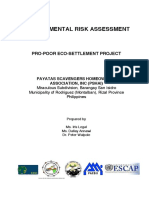 Environmental Risk Assessment: Pro-Poor Eco-Settlement Project