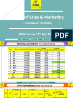 Review of Sales & Marketing: Consumer Mobility