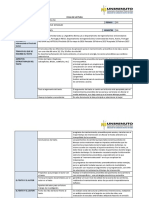 Ficha de Control de Lectura (Mantenimiento Preventivo de Aceras y Vias)