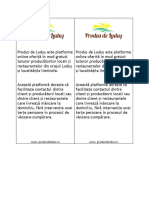 Flyer Produs de Ludus