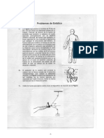 Problemas de Biomecánica. Estática 2 PDF