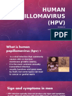 Human Papillomavirus (HPV) : Prepared By: Clarissa Mae M. Magdangal BSMT-3 YR